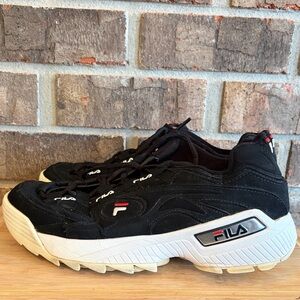 Fila Black and White Sneakers